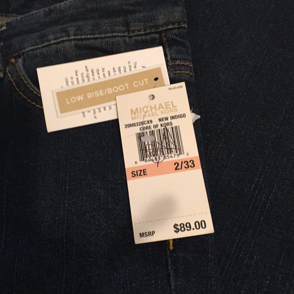 Michael Kors Low Rise Jeans - Picture 3 of 8